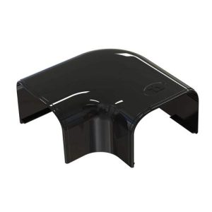 Zwarte buitenbocht 75x55mm – ZWART