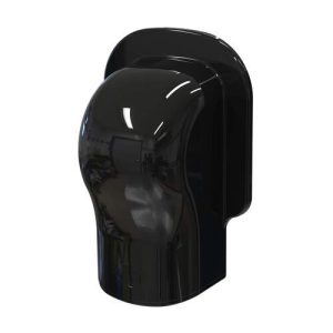 Zwarte Muur afdekkap 75x55mm – ZWART