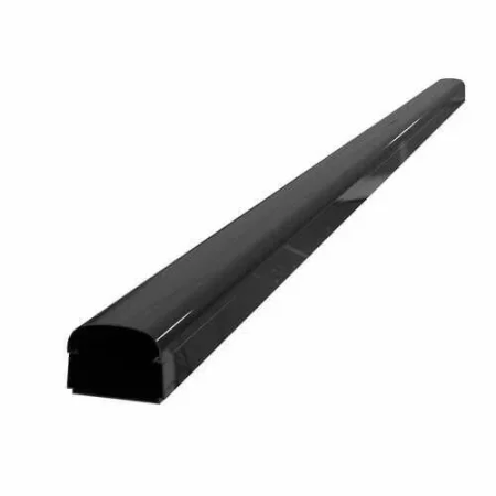 Zwarte Leidinggoot 2 Meter 2000x74x65mm - ZWART