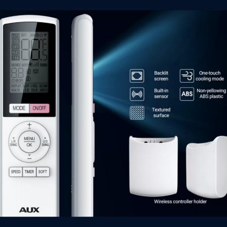 Aux C-Smart Premium Onyx Black 5.0kW/18000Btu + WiFi A+++ (+warmte lint buitenunit) AUX-18CCB - Afbeelding 5