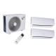 AC1 Duo 5.0kW/18000Btu & 2x2.5kW Q-Smart Deluxe  A++ Incl.  WiFi (Meerdere combinaties binnenunits mogelijk)