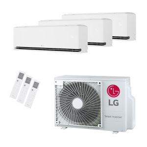 LG Tripple Dualcool (Nieuwste Model)MU3R19 5.3kW + 2×2.5kW H09S1D & 1×3.5kW H12S1D – WiFi A+++