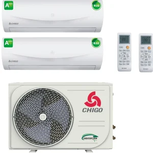 Chigo duo split 5.0kW/18000Btu + 2.5kW + 3.5kW Indoor