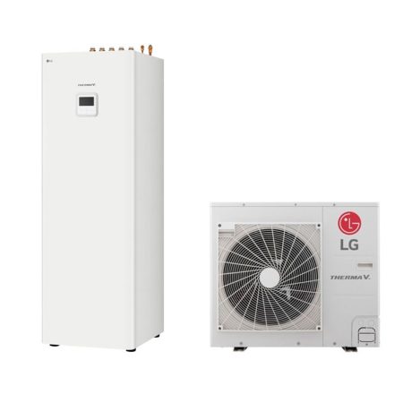 LG Warmtepomp Therma V 5.0kW  HU051MR.U44/HN0913T NK0 Warmtepomp + 200L IWT Watertank - 230 volt