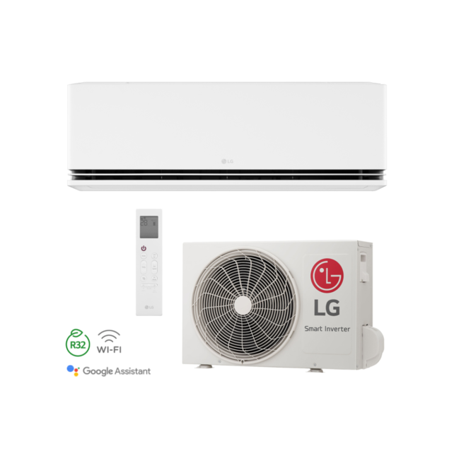 LG P09SND DUALCOOL AI AIR - Single-Split Airco Wandmodel - 2,5 kW A++