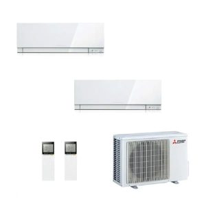 Mitsubishi Electric duo 5.3kW + 2x 2.5kW EF25VGKW WIT – INCL. WiFi  A+++