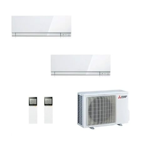 Mitsubishi Electric duo 5.3kW + 2x 2.5kW EF25VGKW WIT - INCL. WiFi  A+++
