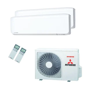 Mitsubishi Heavy Industries Duo split 7.1kW/24000Btu SCM71ZS-W + 3.5kW SRK35ZS-WF & 5.0kW SRK50ZS-WF A++ INCLUSIEF WIFI