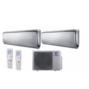 Gree U-crown duo 5.0kW/18.000 Btu + 1x 3.5kW & 1x 2.5kW