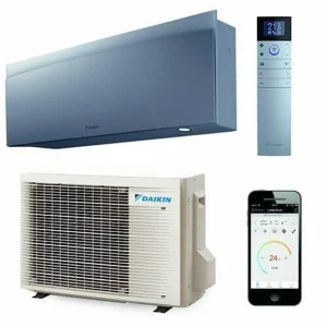 Daikin Emura 3 FTXJ25AS ZILVER 2.5kW/9000Btu R32 COOL&HEAT A+++ WiFi