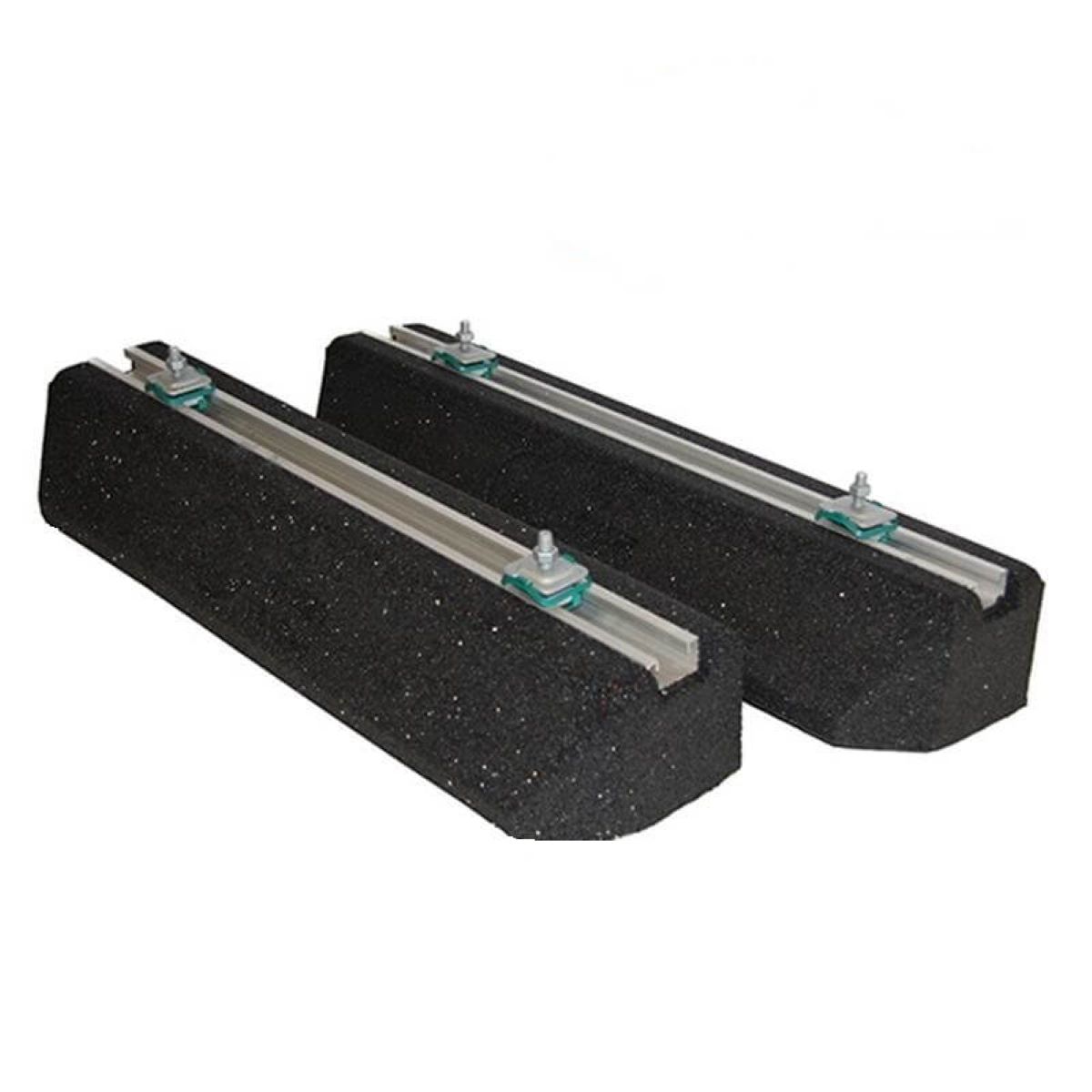 AANBIEDING ! 10X SET Big Blocks Set A 2 stuks Rubber 60cm inclusief bevestigingsmateriaal
